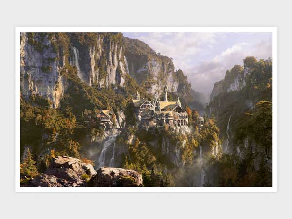 Rivendell Matte Painting