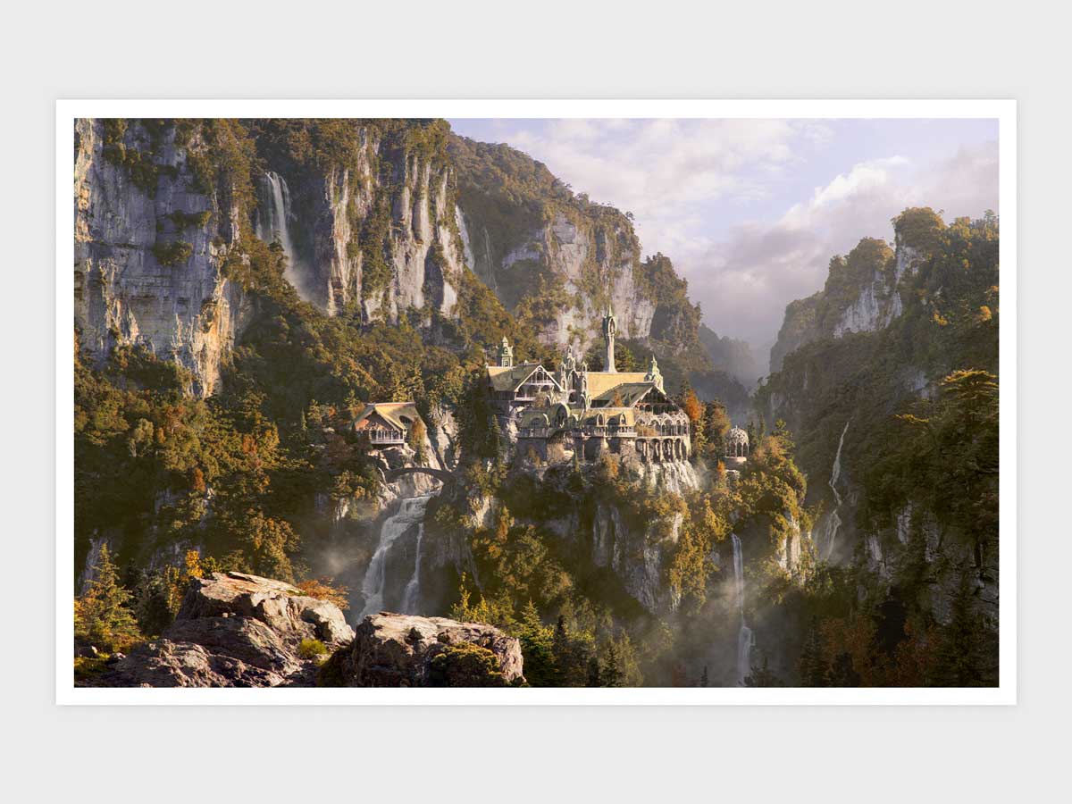 Rivendell Matte Painting