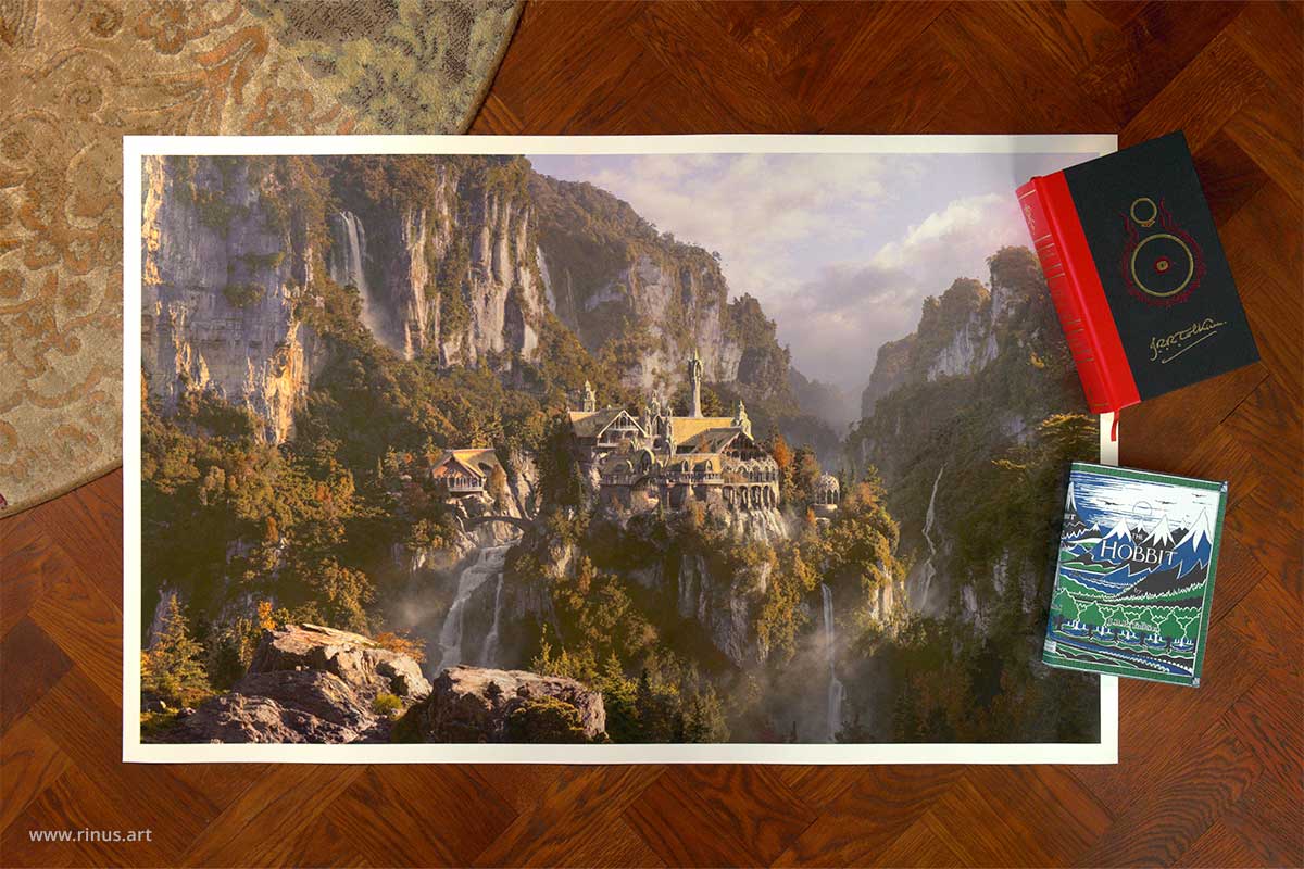 Rivendell Art Print full view